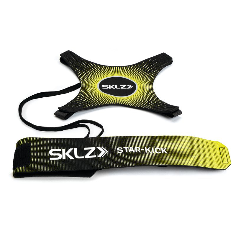 Star-Kick Hands-Free Soccer Trainer - Adjustable Belt (Black)