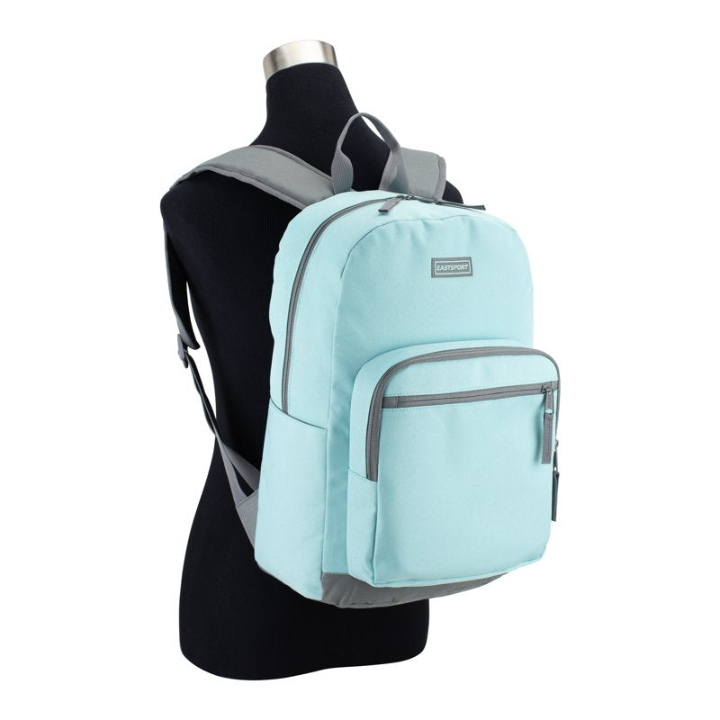 Unisex 17-Inch Backpack & Lunch Box Set - Multiple Colors