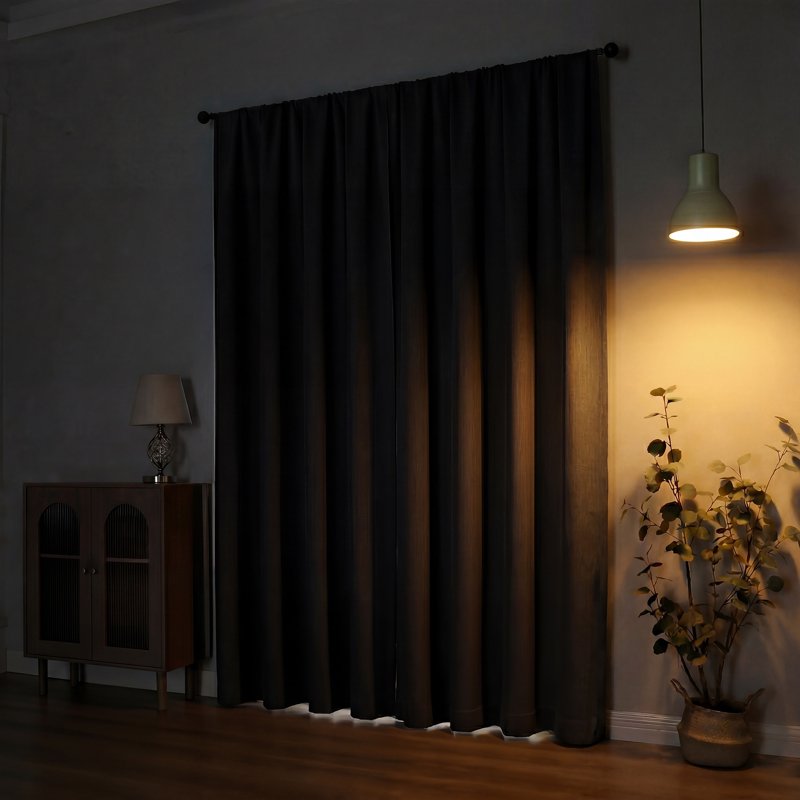 Blackout Curtains 2 Panels - Thermal Insulated Room Darkening Drapes for Bedroom Living Room