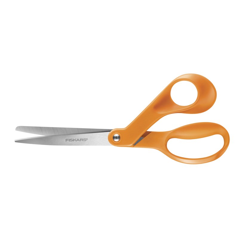Fiskars 8 Inch Non-Stick Scissors - Precision Fabric & Craft Cutting
