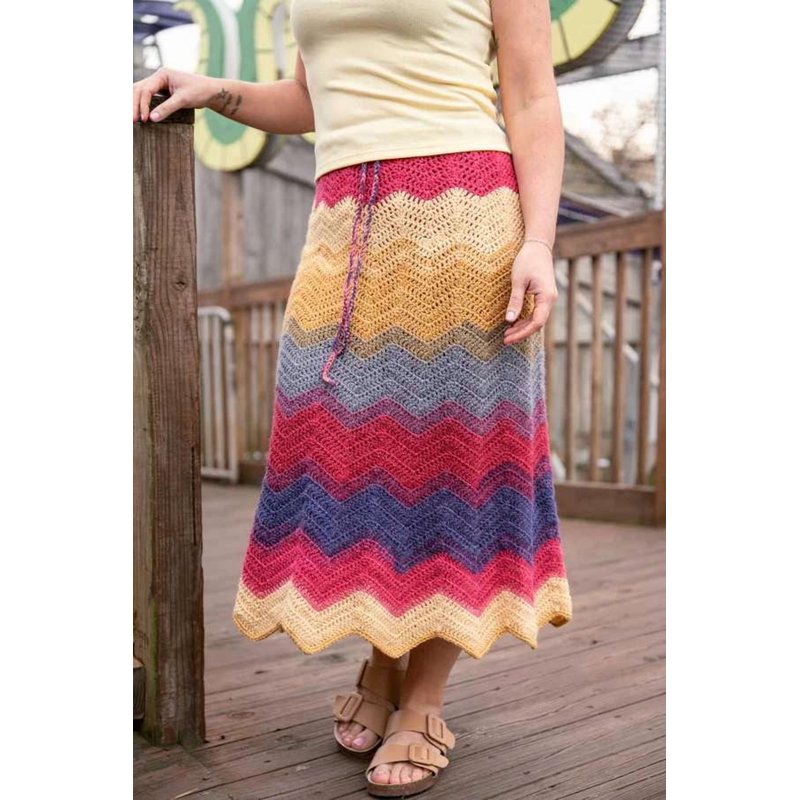 Mandala Ombre Yarn - Multi-Color Acrylic Cake Yarn for Knitting & Crocheting