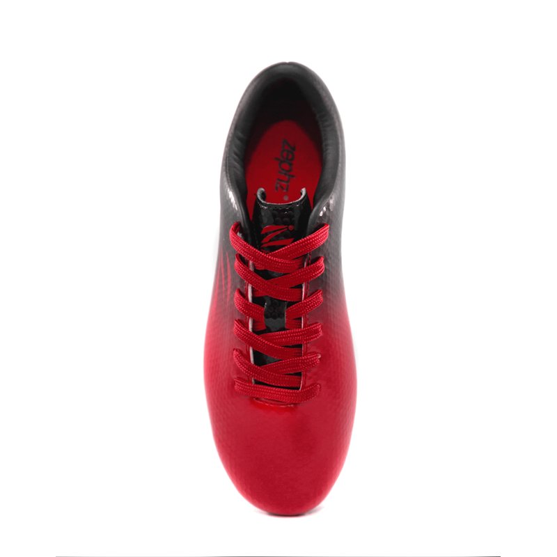 zephz Youth Wide Traxx Soccer Cleat Black Space Cherry 2EE