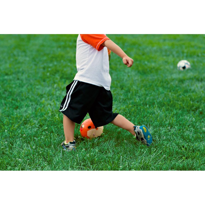 Daball Kid Size 1 Soccer Ball with Pump - Fox Variation