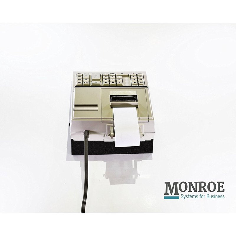 Medium Duty Printing Calculator with Large Plus Minus Keys - Monroe 122PDX