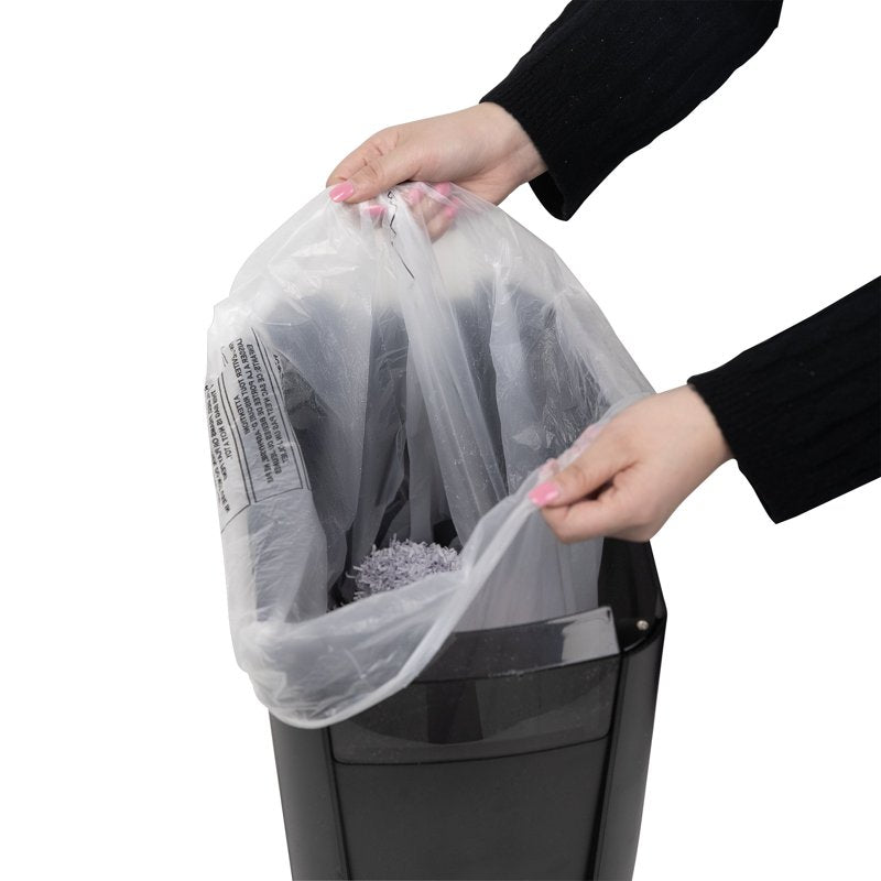 9-Gallon Paper Shredder Bags for Office & Home Use - 15 Pack
