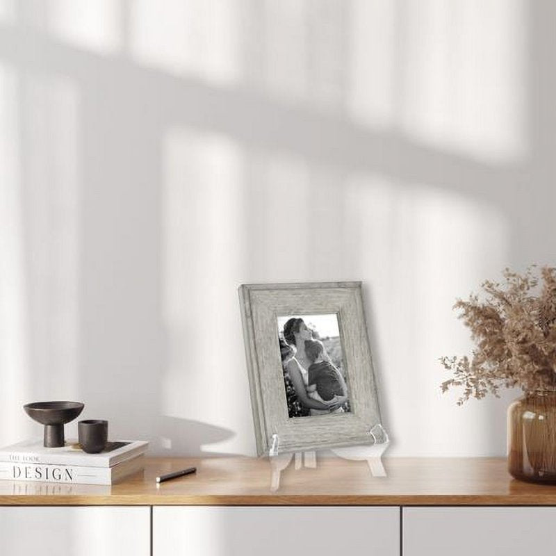 Tabletop Acrylic Display Easel for Photos & Art - Multiple Sizes & Quantities