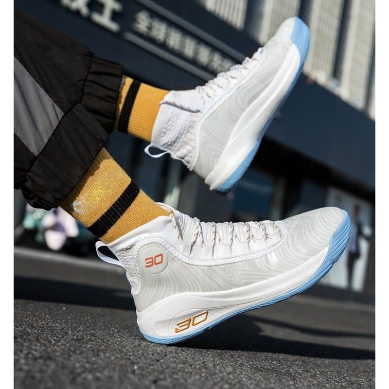 Men's Basketball Shoes Anti Slip Sports Sneakers for Training and Outdoor Activities