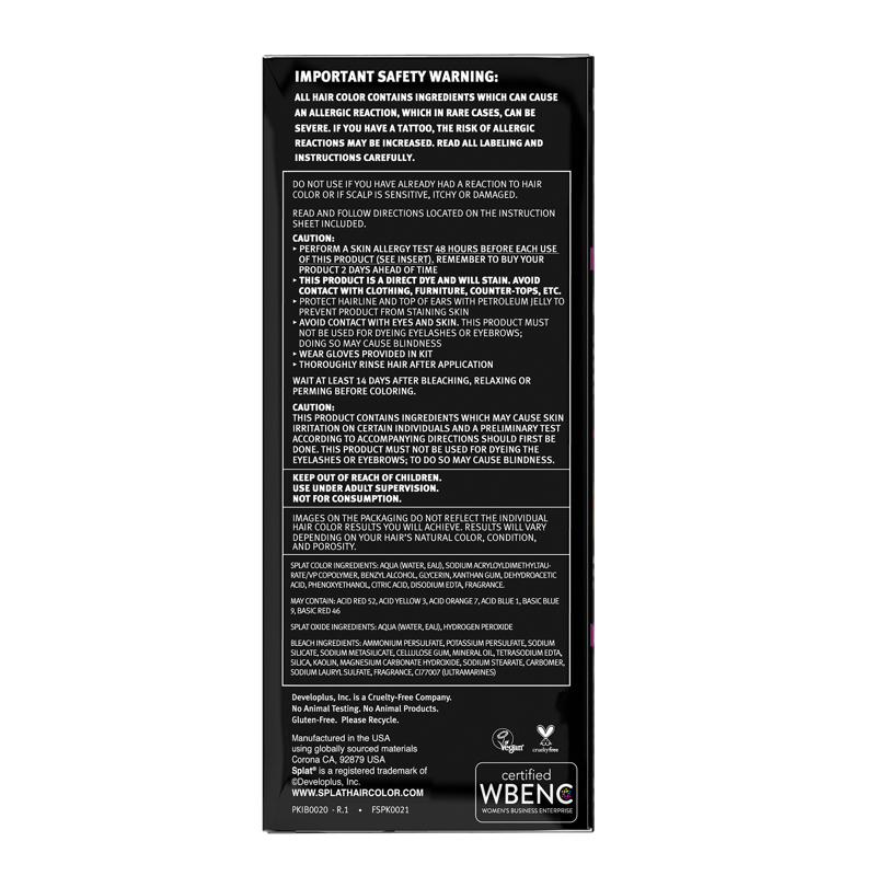 Unisex Semi-Permanent Hair Color Kit - Multiple Shades