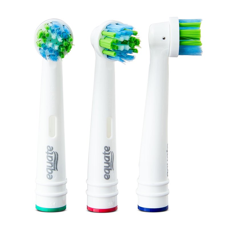 Electric Toothbrush Replacement Heads - 8 Count, Multi-Level Bristle Design