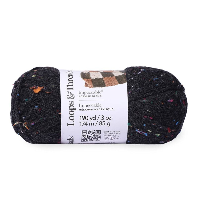 Bulk Tweed Yarn Pack for Knitting Crochet & Weaving - 18 Skeins