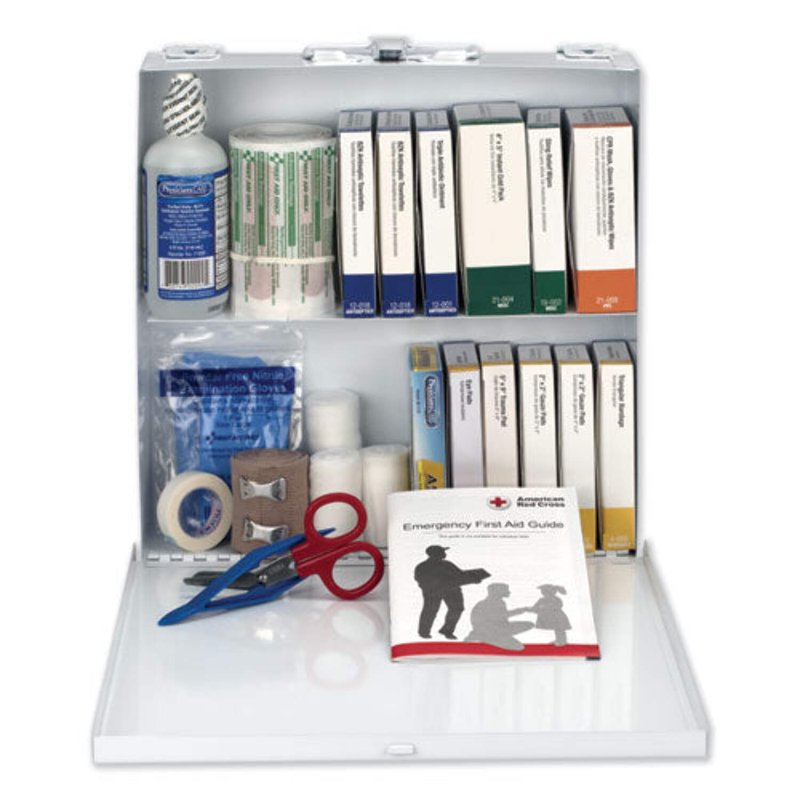 Worksite First Aid Kit with 196 Pieces for Up to 50 Employees