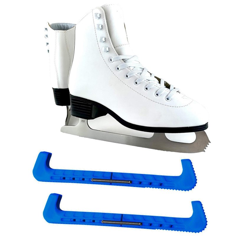 Adjustable Ice Skate Blade Guards Protector for Hockey & Figure Skates