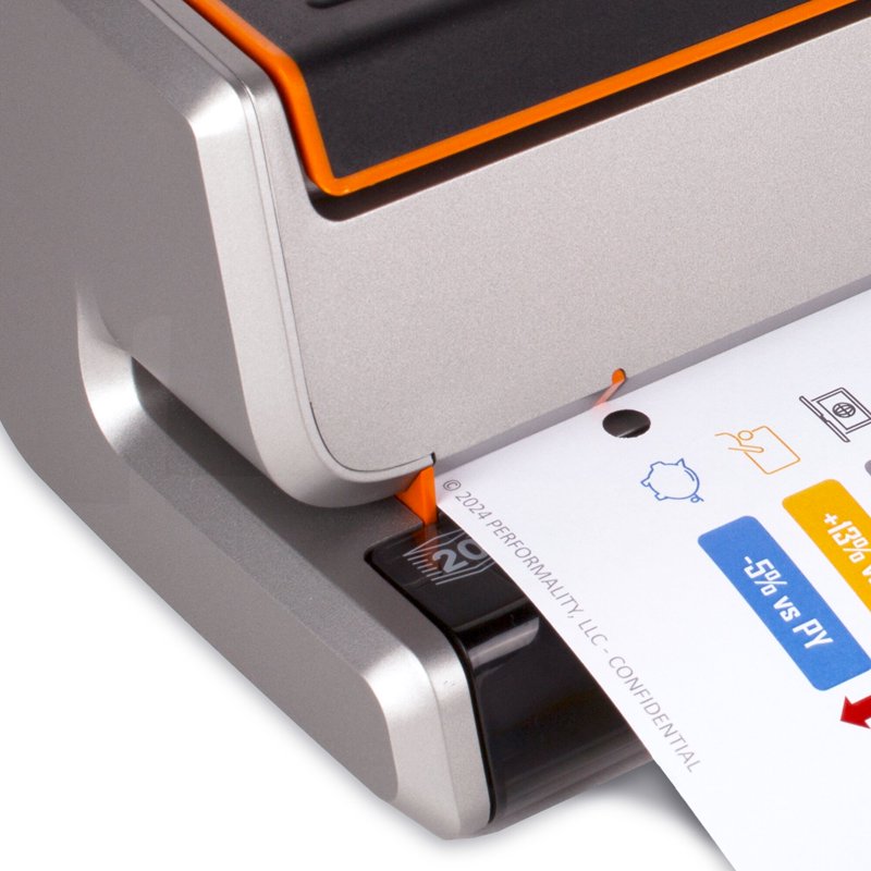 Electric Hole Puncher for Office and Home - Punches 20 Sheets, 3-Hole, Compact Design
