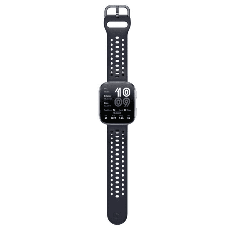 Smart Watch Fitness Tracker with AMOLED Display & 140+ Modes - Waterproof, 14-Day Battery
