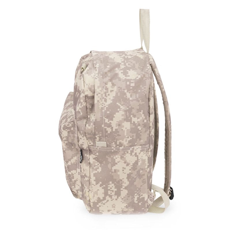 Everest Digital Camo Backpack - Classic Military Style, Spacious 16.5 x 13 Inches