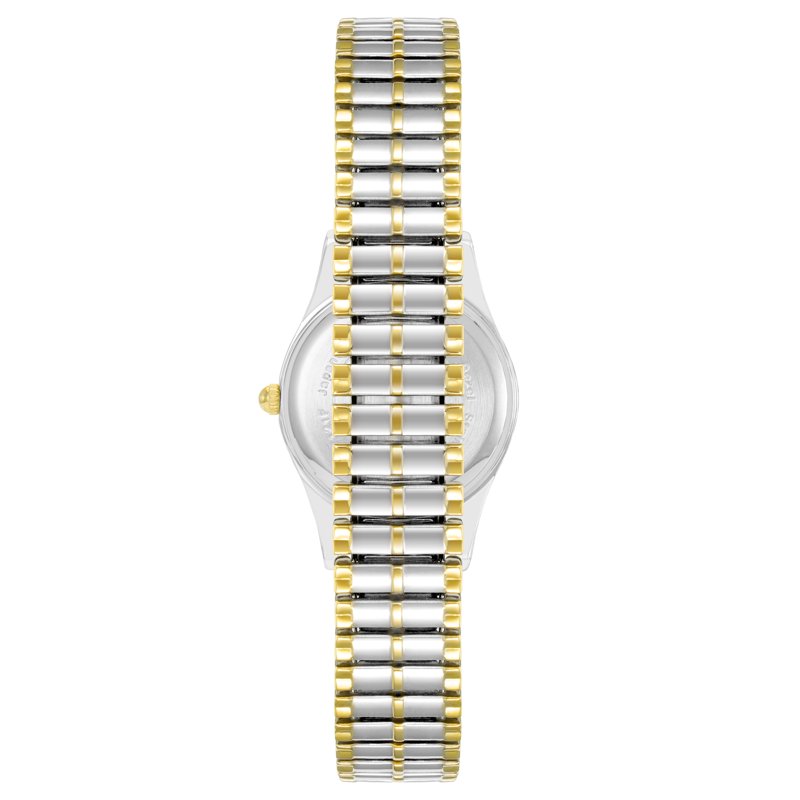 Women's Two-Tone Stainless Steel Analog Quartz Wristwatch