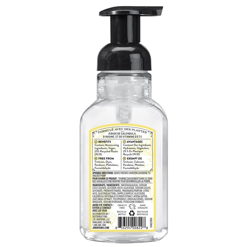 Foaming Hand Soap with Lemon & Citrus Scent - Natural Plant-Based Formula