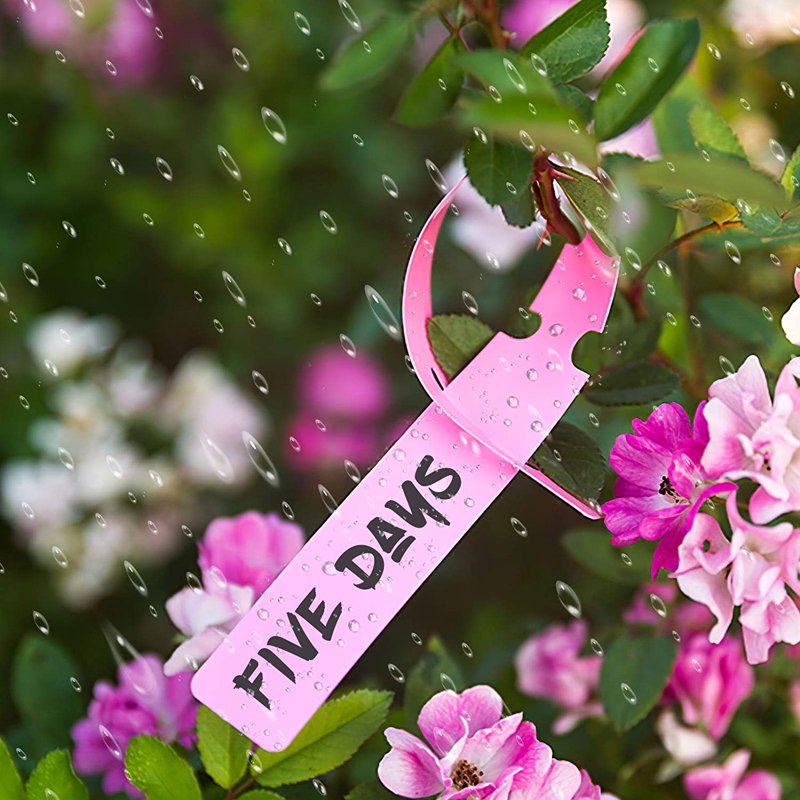 100PCS Waterproof Plant Labels Garden Markers PVC Stakes for Trees & Flowers