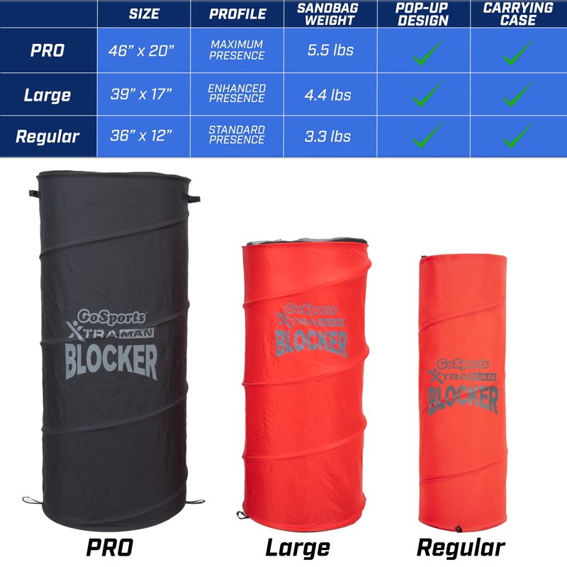 Multi-Sport Pop-Up Defender Set - Basketball, Soccer, Football & More