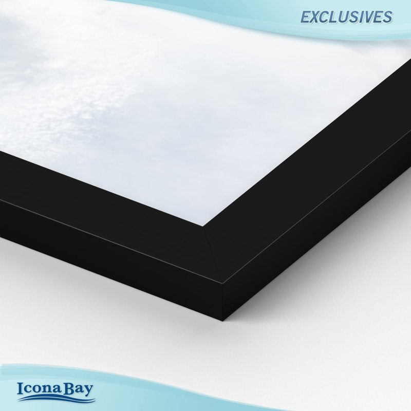 8.5x11 Black Diploma Frame Set - Modern Wall & Tabletop Certificate Frames