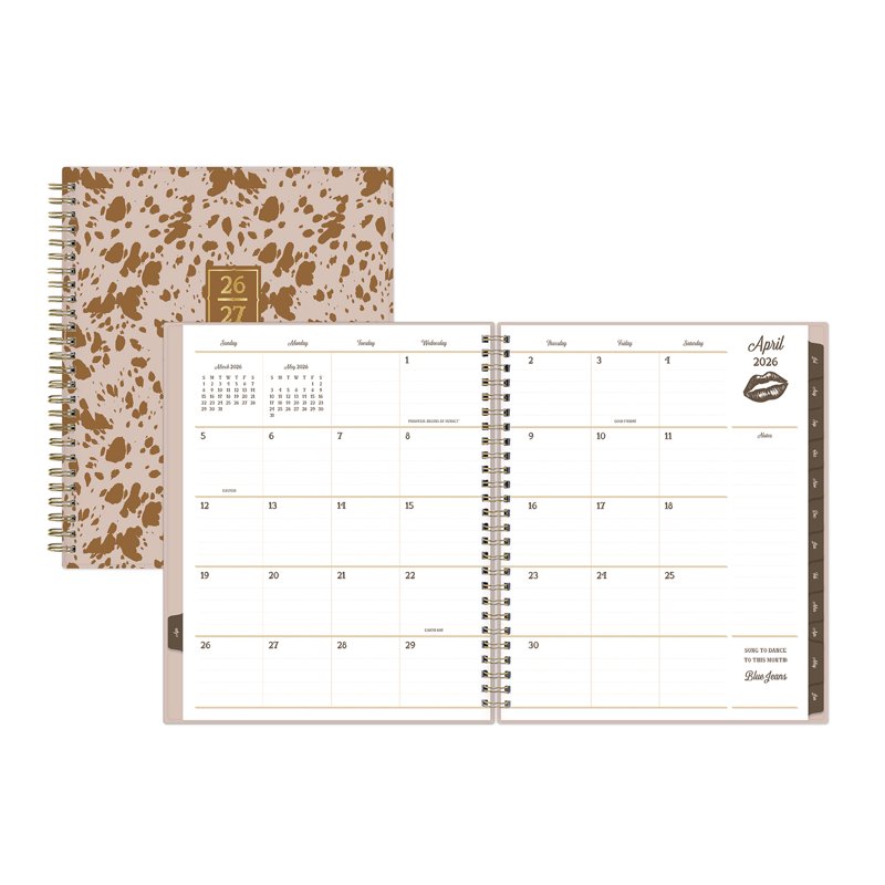 Jessie James Decker for Blue Sky 15-Month Weekly & Monthly Planner 7 x 9 Highland Tan