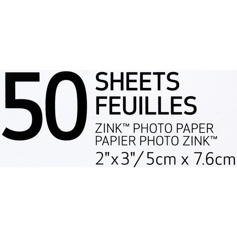 Canon Photo Paper Sheets for Inkless Prints - Water-Resistant, Smudge-Free