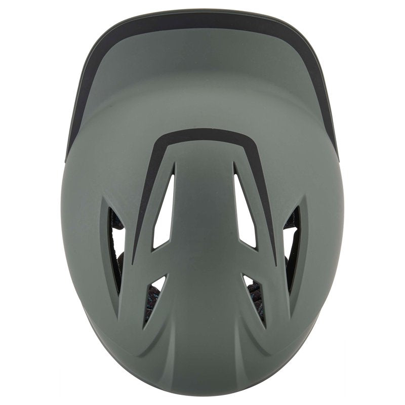 Baseball Batting Helmet, Large, Impact-Resistant Shell, Graphite & Black Trim