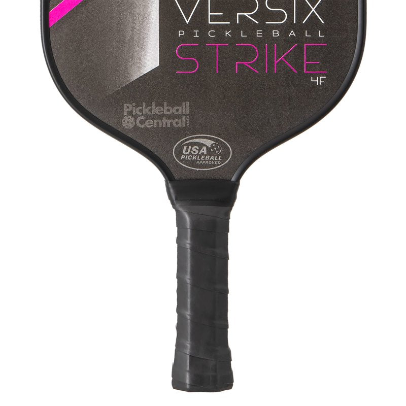 Versix Strike 4F Pickleball Paddle - Pink Variation, Lightweight Fiberglass Face