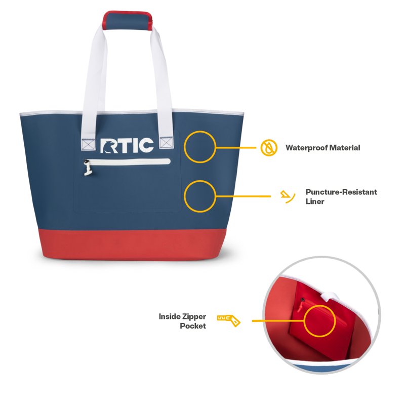 Waterproof Tote Bag 40L Ultra-Tough Outdoor Carryall with Puncture-Resistant Material
