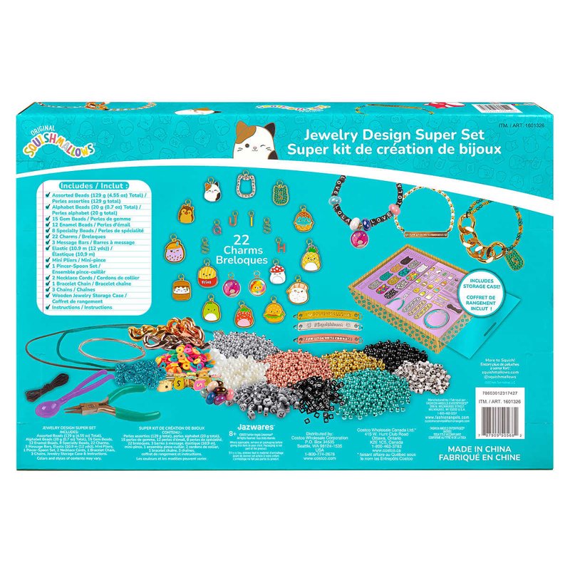 Jewelry Making Kit with Charms Beads and Supplies for Creative Bracelets and Necklaces