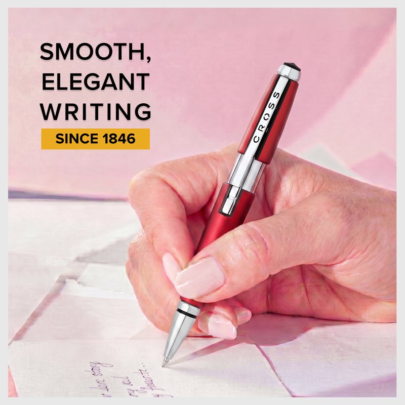 Capless Gel Rollerball Pen with Slide-Open Mechanism - Durable Office Writing Instrument