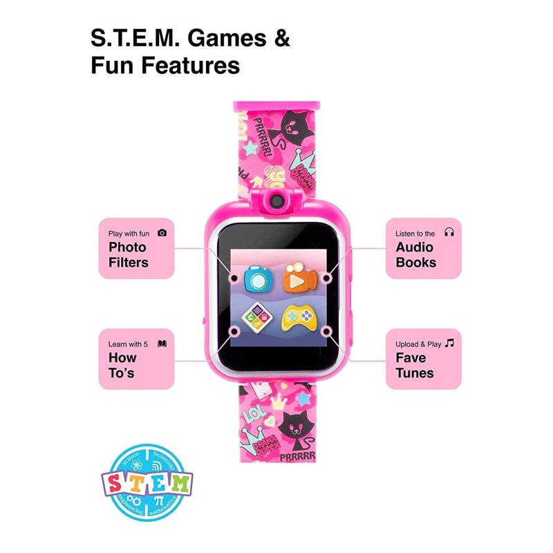 Kids Smartwatch with Camera and Learning Games - STEM Gift for Children