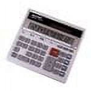 12-Digit Commercial Desktop Calculator with Kickstand - Gray