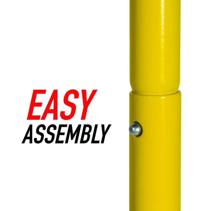 All-Weather Steel Football Goal Post 8.5’ x 5.5’ for Backyard Play