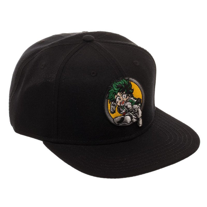 My Hero Academia Izuku Midoriya Snapback Hat - Embroidered Baseball Cap