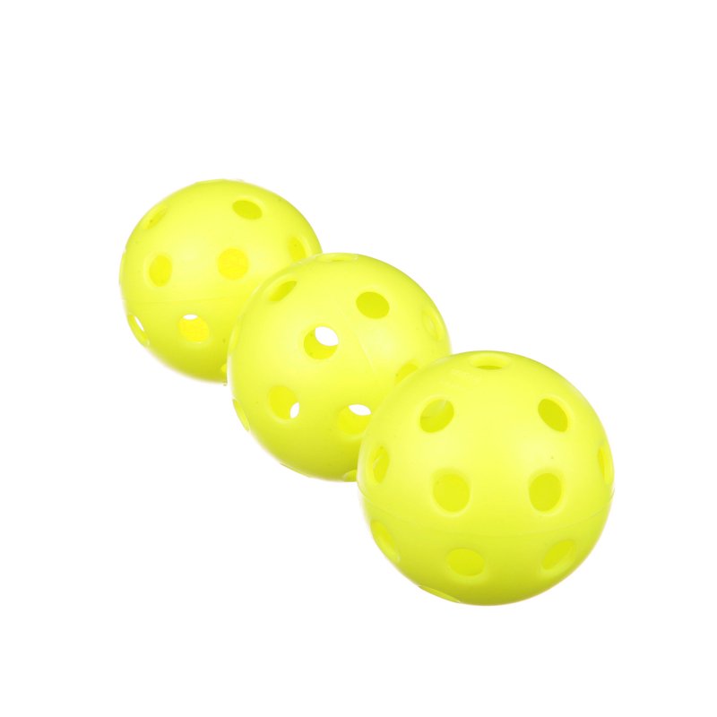 Tourna Strike Outdoor Pickleball – 6 Count, USAPA Approved, Optic Yellow