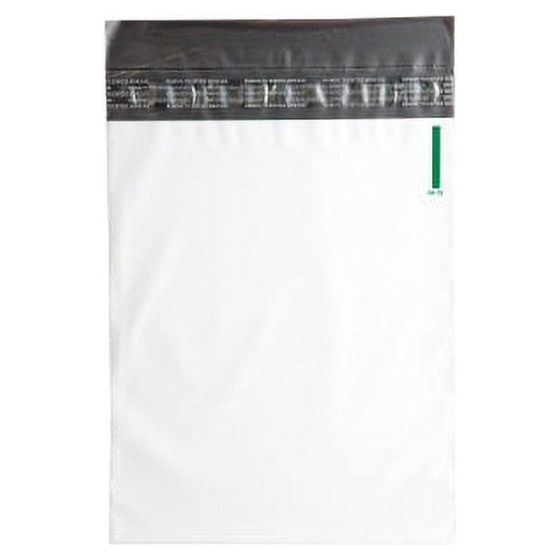 Night Deposit Bags White Polyethylene 8.5 x 10.5 Inch 100 Pack