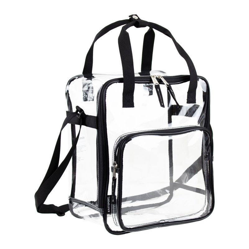 Clear Double Handle Stadium Approved Tote Bag - Unisex Reusable Shopping Bag