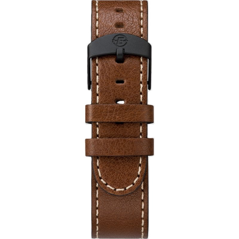 Men's Expedition Watch with Brown Leather Strap - 40mm Analog Timepiece