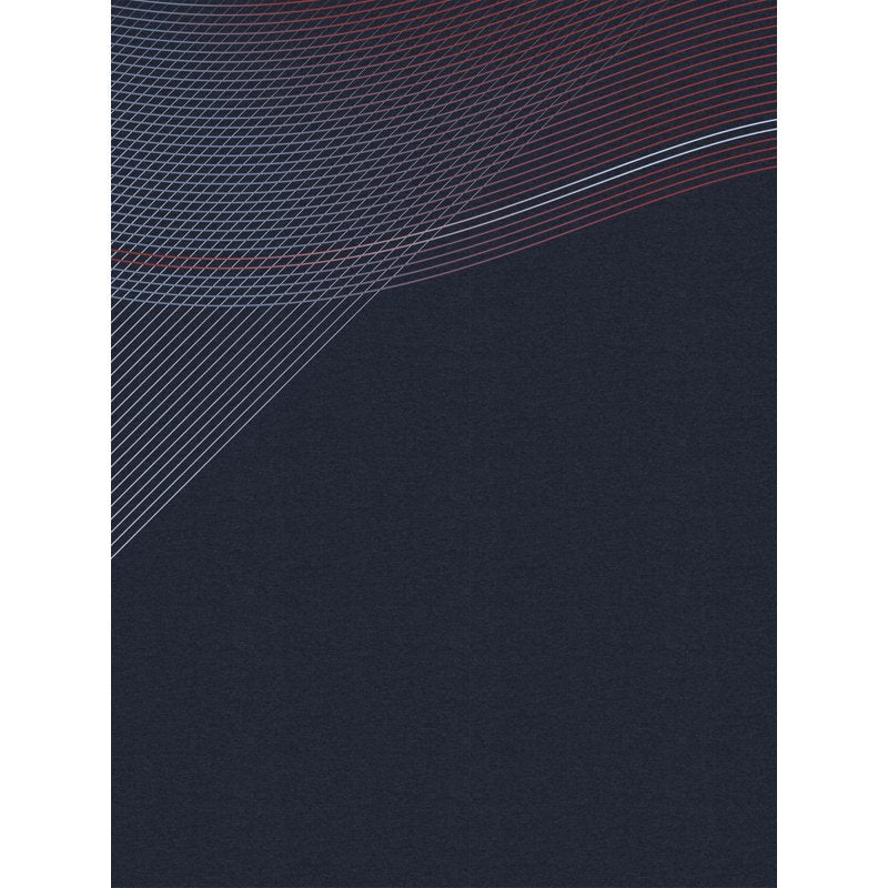 Men's & Big Men's Assymetric Heather Printed Golf Polo - Moisture-Wicking, UV Protection