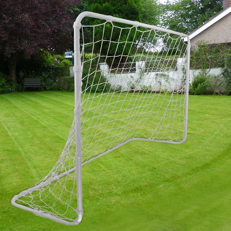 ZA 6' x 4' Portable Soccer Goal with Steel Frame for Backyard Training - Includes 6' x 4' Net (Variation: 1)