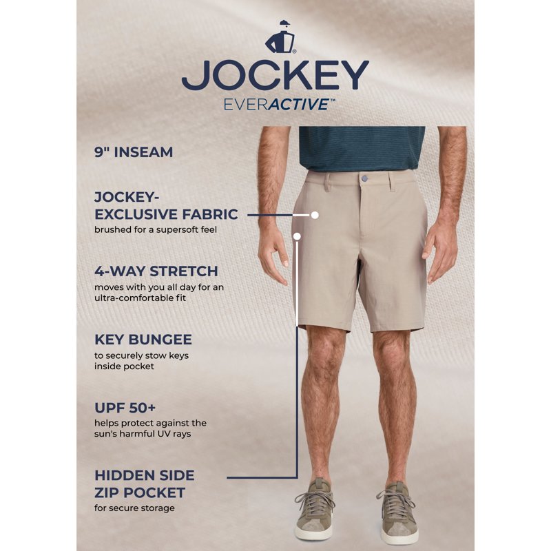 Men's EverActive 9" Tech Short – Brilliant Blue, 38
