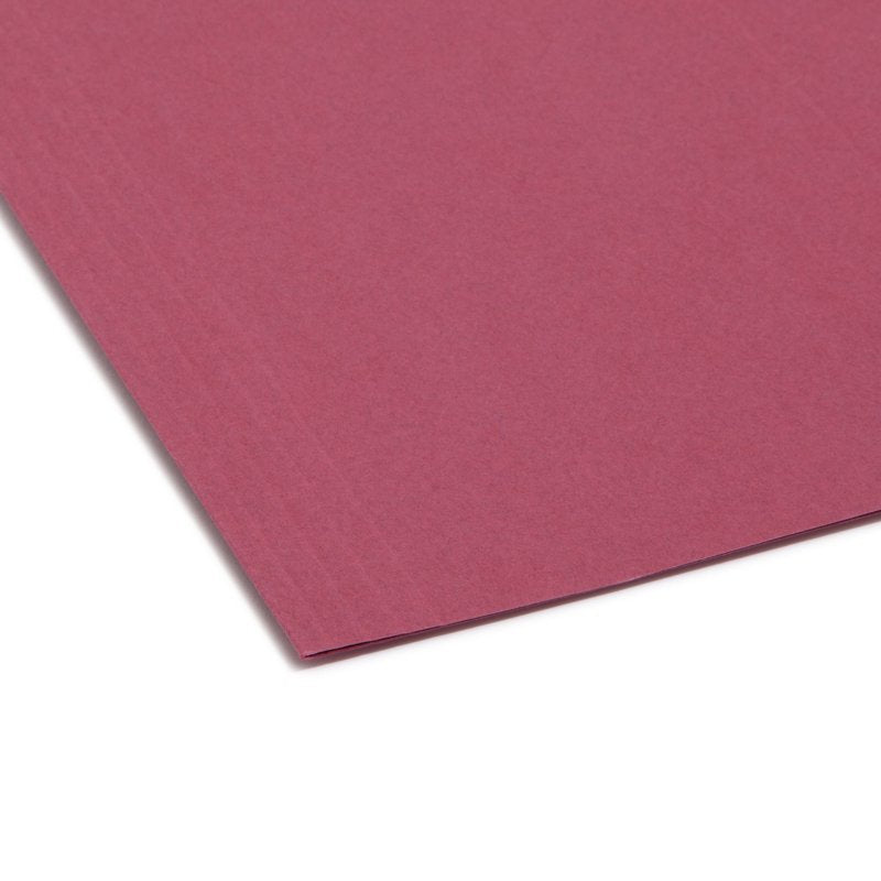 Colored Hanging File Folders with Tabs - 25 Pack, Office Organization
