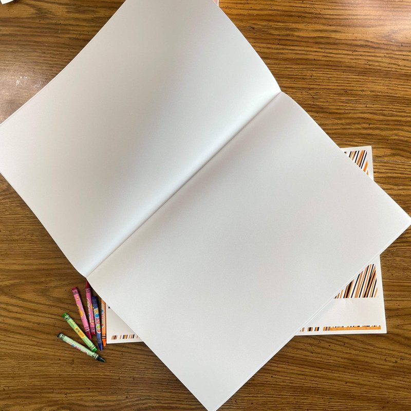Kids Drawing Paper Pad 12x18 Inches - 50 Sheets, 2-Pack Art & Sketch Pads