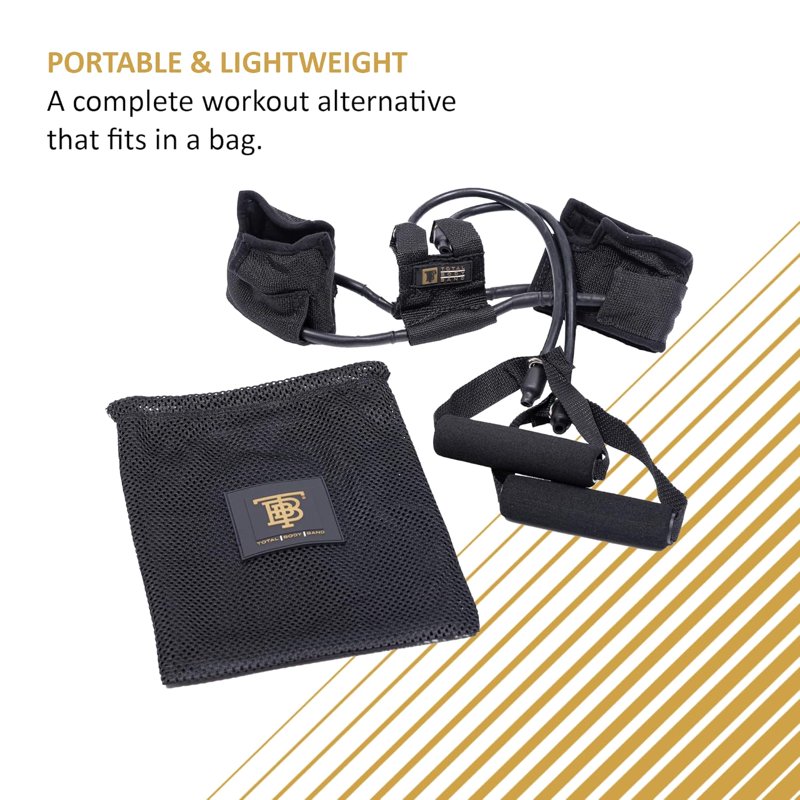 Heavy Resistance Total Body Band Set for Full-Body Workout & Strength Training