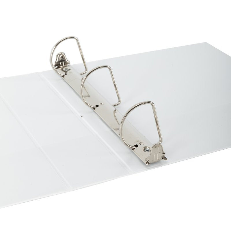 Durable View Binder with 2-Inch Rings for 520 Sheets - White