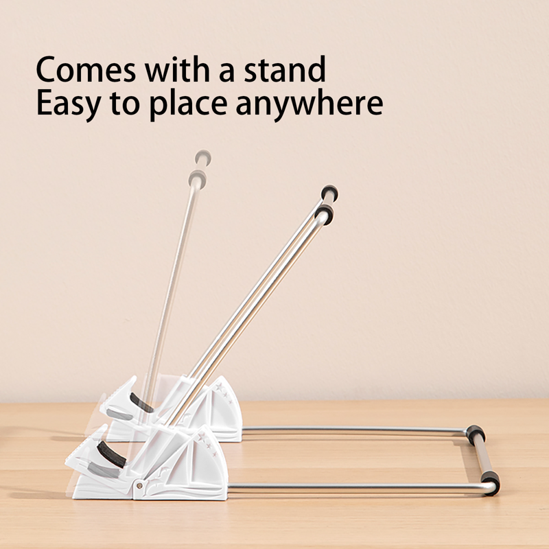 Double-Sided Dry-Erase Whiteboard with Adjustable Stand for Office & Home