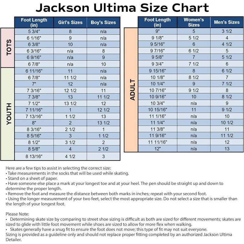 Women’s Classic Figure Skates with Supportive Reinforced Vinyl Uppers – Jackson JC500 Series