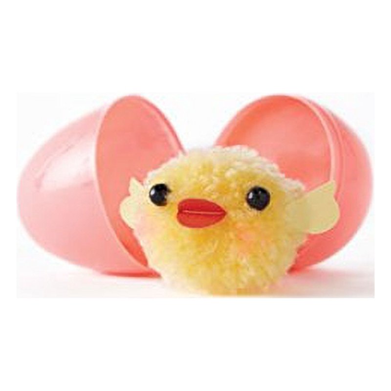 Mini Pom-Pom Craft Kit for Making Fuzzy Pet Friends, Over 20 Styles