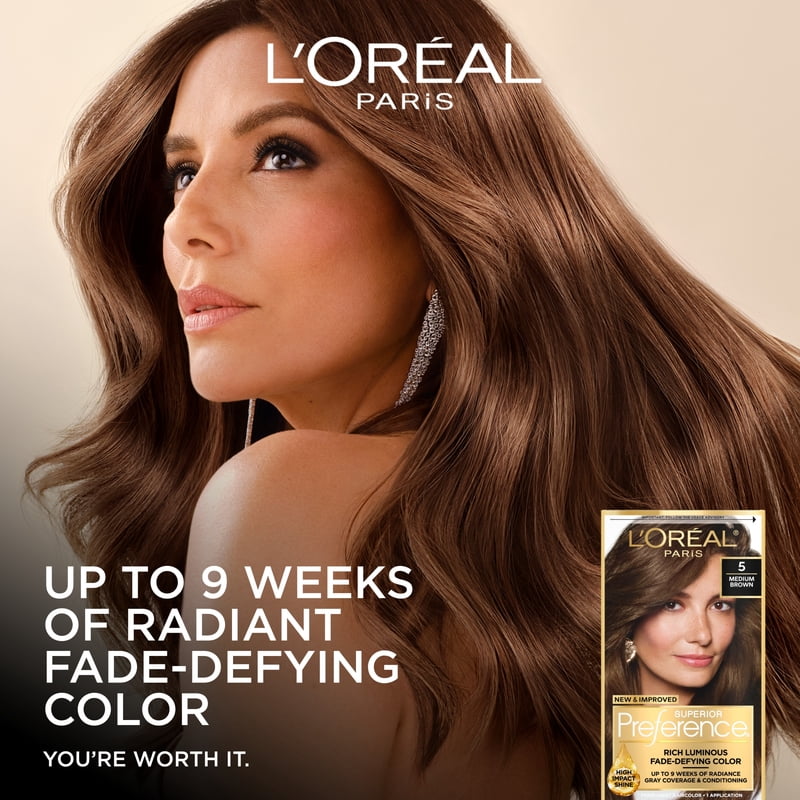 Permanent Hair Color Kit - Multiple Shades & Sizes Available